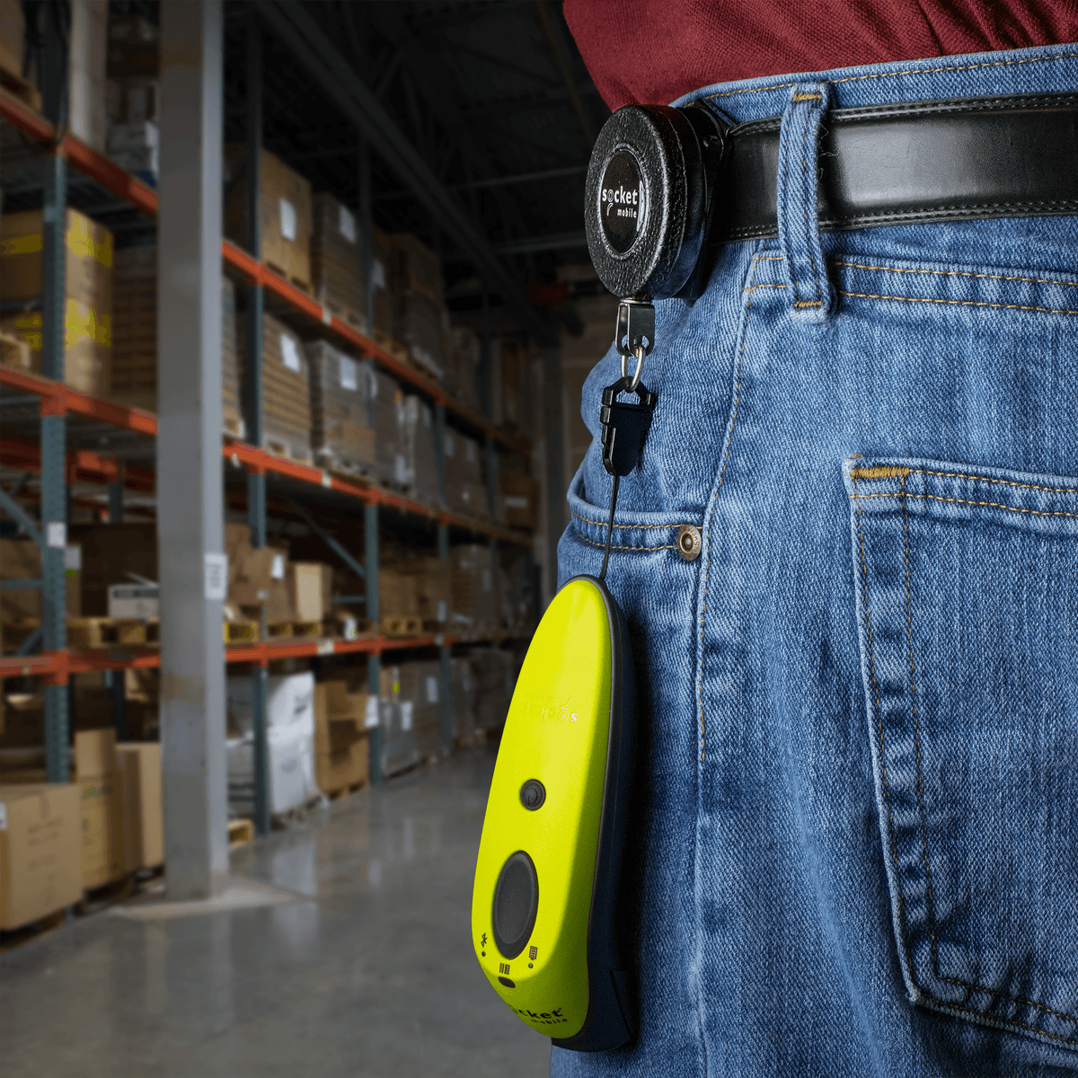 Durable Retractable Clip for 600/700/800 Series Products - Socket Mobile