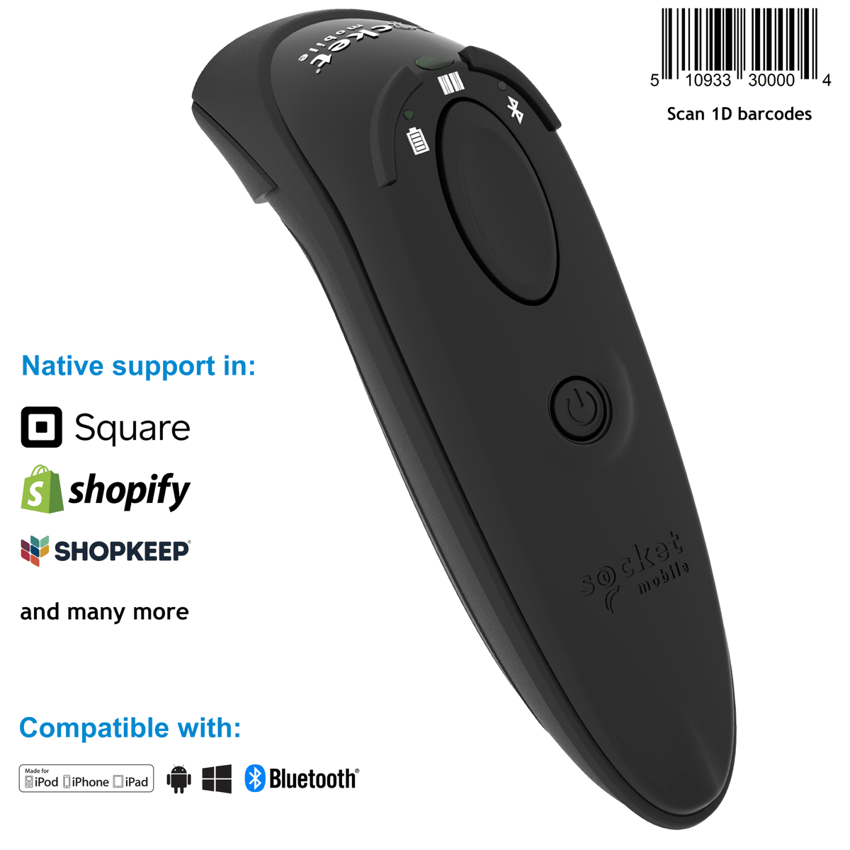 DuraScan® D700 Linear Barcode Scanner - Socket Mobile