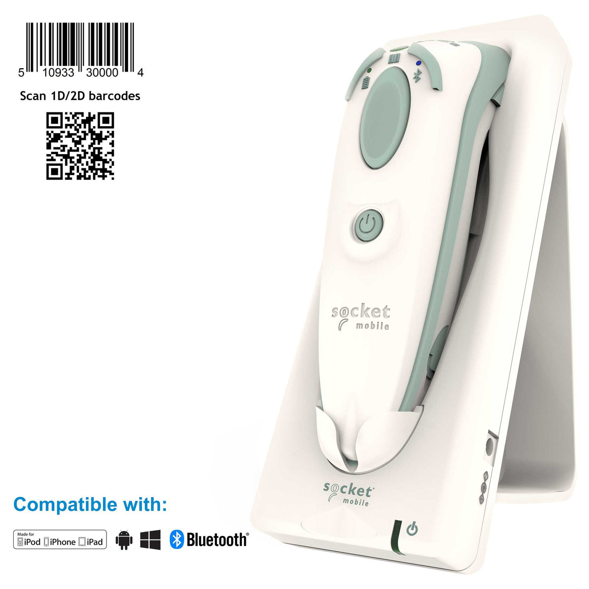 DuraScan D745 - 1D/2D Universal Healthcare Barcode Scanner - Socket Mobile
