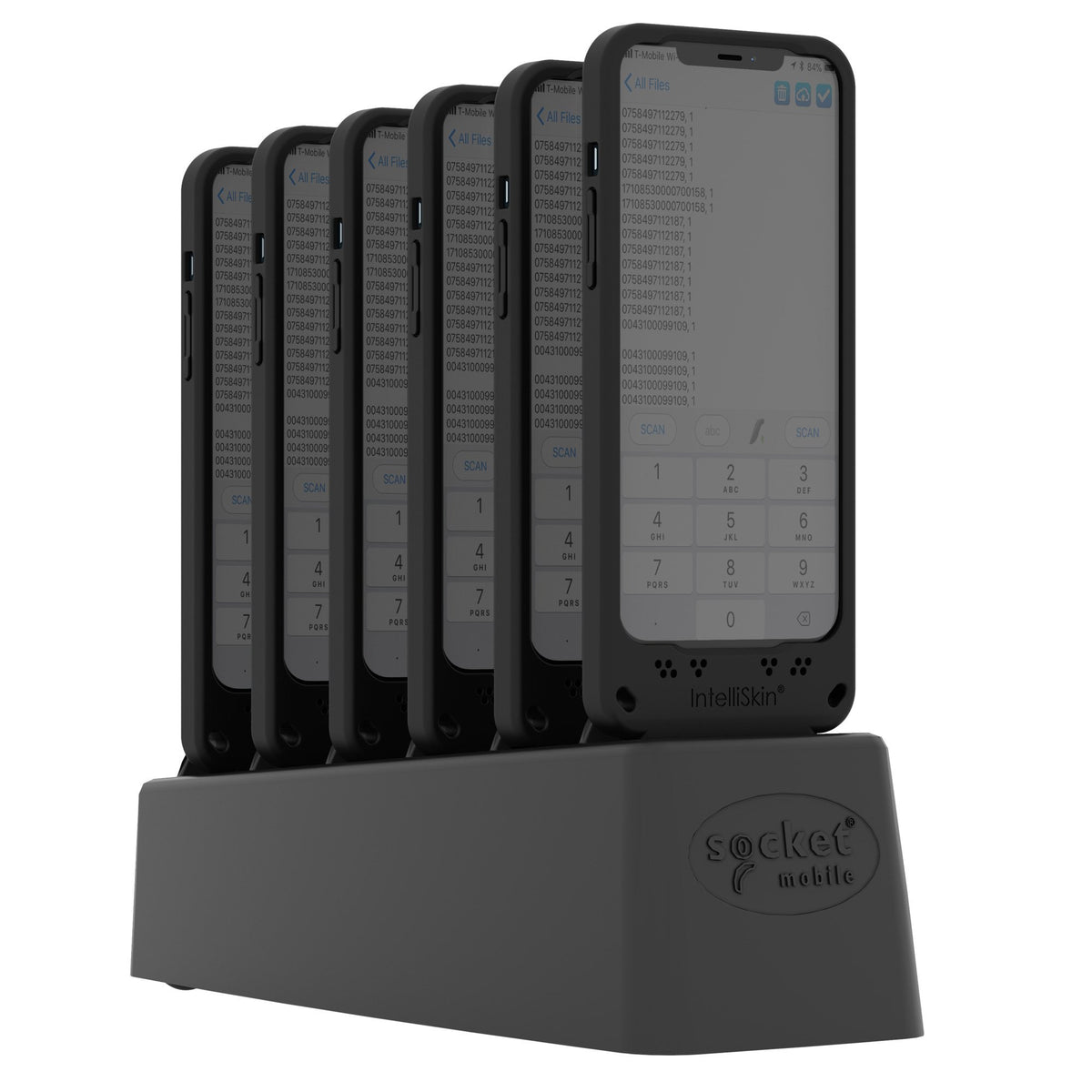 DuraSled DS840 - 1D/2D Universal Barcode Scanning Sled, iPhone, iPod - Socket Mobile