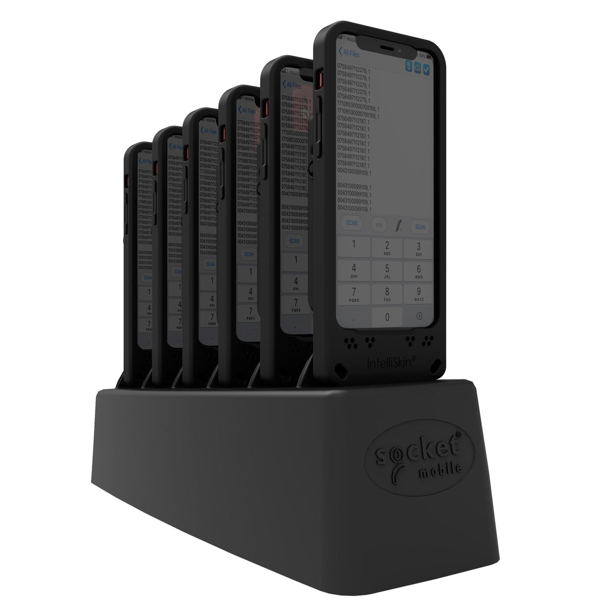 DuraSled DS840 - 1D/2D Universal Barcode Scanning Sled, iPhone, iPod - Socket Mobile