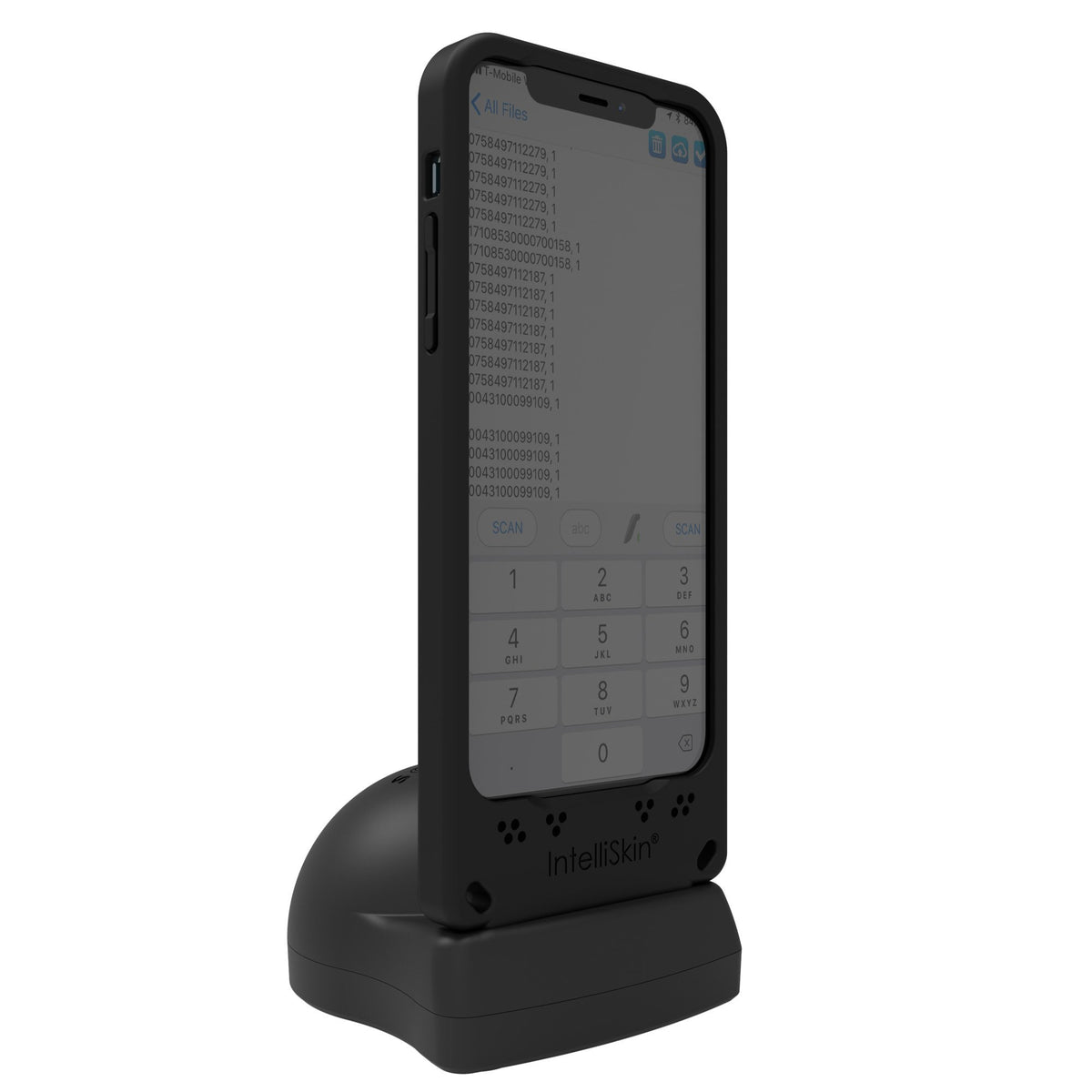 DuraSled DS860 - 1D/2D/MRZ Ultimate Barcode Scanning Sled, Reader, iPhone, iPod - Socket Mobile