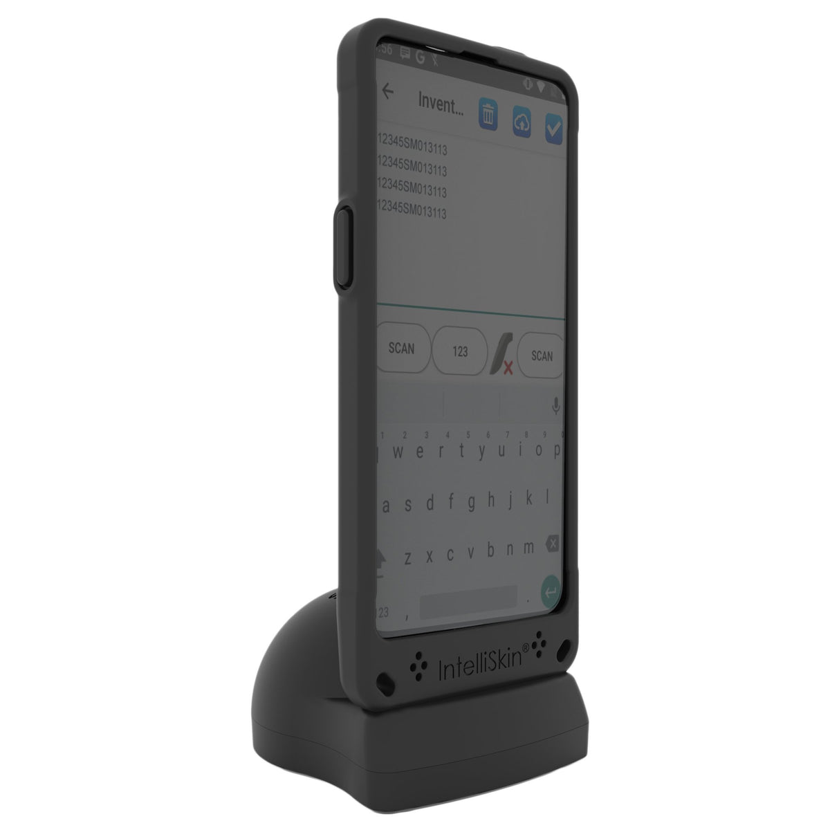 DuraSled DS860 - 1D/2D/MRZ Ultimate Barcode Scanning Sled, Reader, Samsung Galaxy - Socket Mobile