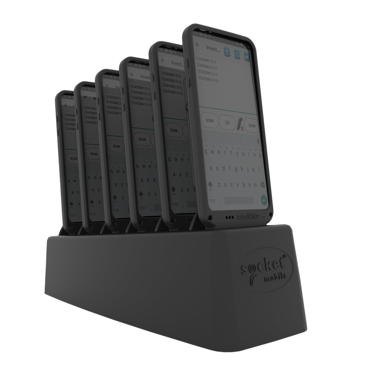 DuraSled DS860 - 1D/2D/MRZ Ultimate Barcode Scanning Sled, Reader, Samsung Galaxy - Socket Mobile