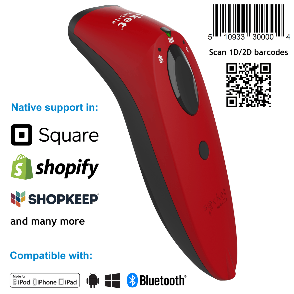SocketScan® S740 Universal Barcode Scanner - Socket Mobile