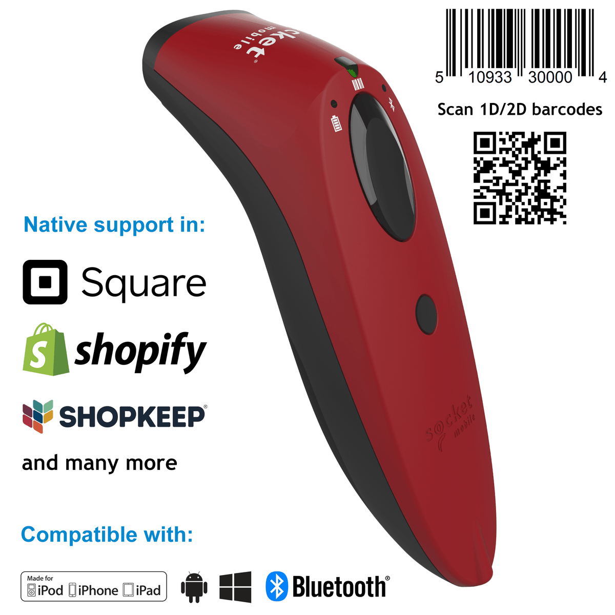 SocketScan® S740 Universal Barcode Scanner - Socket Mobile