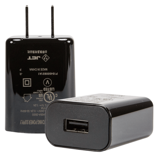 Type A - AC Power Supply, 1 AMP, USB (N. Amer, JPN, CHN, CAN, MEX) - Socket Mobile