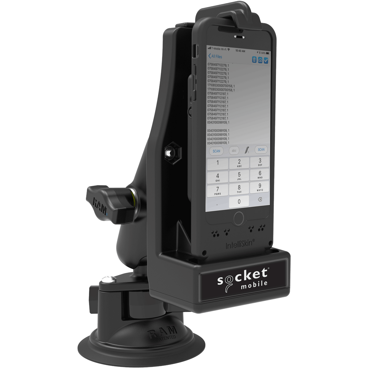 Vehicle Charging Dock for DuraCase - Socket Mobile